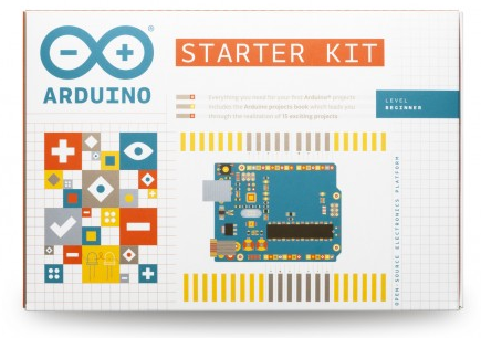 Image of Arduino Starter Kit.