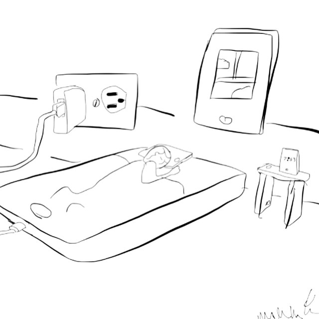 devices take over your bedroom