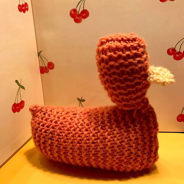 knitted duck